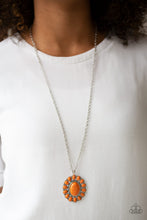 Load image into Gallery viewer, Paparazzi Accessories  - Rancho Roamer  - Orange Necklace
