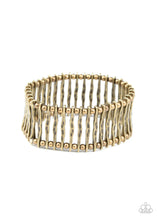 Load image into Gallery viewer, Paparazzi Accessories - Rustic Rebellion - Brass Bracelet
