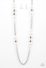 Load image into Gallery viewer, Paparazzi Accessories - Uptown Talker - White ( Pearls) Necklaces
