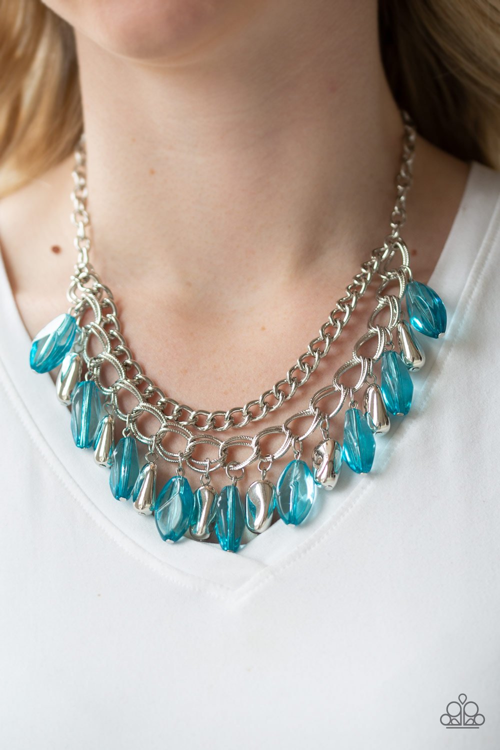 Paparazzi Accessories - Spring Daydream - Blue Necklace