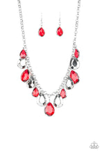 Load image into Gallery viewer, Paparazzi Accessories - Clique Bait - Red Necklace

