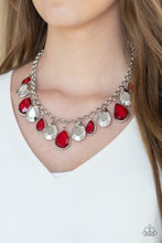 Load image into Gallery viewer, Paparazzi Accessories - Clique Bait - Red Necklace

