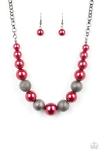 Load image into Gallery viewer, Paparazzi Accessories  - Color Me CEO - Red Necklace

