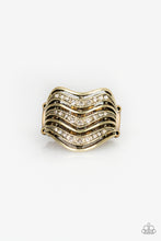 Load image into Gallery viewer, Paparazzi Accessories - Fashion Finance - Brass Ring
