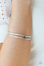 Load image into Gallery viewer, Paparazzi Accessories - Solo Artist - Blue Bracelet
