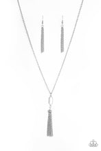 Load image into Gallery viewer, Paparazzi Accessories - Tassel Tease - White Necklace
