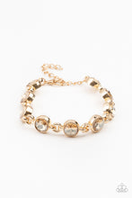 Load image into Gallery viewer, Paparazzi Accessories - First In Fashion Show - Gold Bracelet
