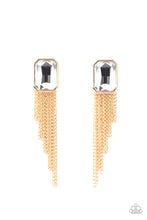 Load image into Gallery viewer, Paparazzi Accessories - Save For A Reigny Day - Gold Post Earrings
