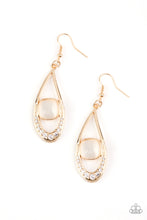 Load image into Gallery viewer, Paparazzi Accessories - The Greatest Glow On Earth - Gold Earring
