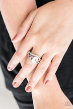Load image into Gallery viewer, Paparazzi Accessories - Bling It On - White (Bling) Ring
