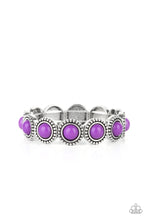Load image into Gallery viewer, Paparazzi Accessories - Polished Promenade - Purple Bracelet
