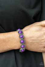 Load image into Gallery viewer, Paparazzi Accessories - Polished Promenade - Purple Bracelet
