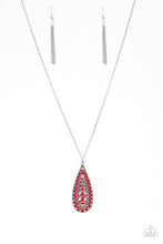 Load image into Gallery viewer, Paparazzi Accessories - Tiki Tease - Red Necklace
