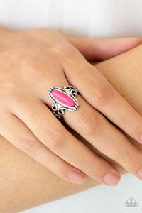 Paparazzi Accessories  - Desert Canyon - Pink Ring