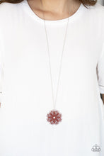 Load image into Gallery viewer, Paparazzi Accessories  - Spin Your Pinwheels  - Red Necklace
