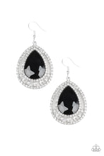 Load image into Gallery viewer, Paparazzi Accessories  - All Rise For Her Majesty - Black Earrings
