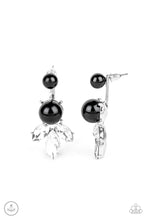 Load image into Gallery viewer, Paparazzi Accessories - Extra Elite - Black Stud Earrings
