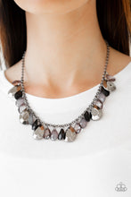 Load image into Gallery viewer, Paparazzi Accessories - Hurricane Season - Black Necklace
