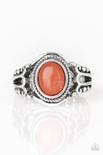 Load image into Gallery viewer, Paparazzi Accessories  - Peacefully Peaceful - Orange Ring
