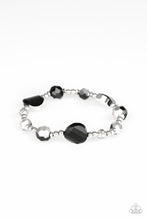 Load image into Gallery viewer, Paparazzi Accessories - Starry Eyed Elegance - Black Bracelet
