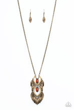 Load image into Gallery viewer, Paparazzi Accessories  - Summer Soul-tice - Brown Necklace
