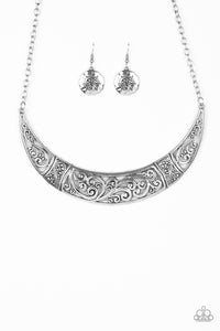 Paparazzi Accessories - Bull In A China Shop - Silver Necklace