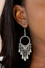 Load image into Gallery viewer, Paparazzi Accessories - Ranger Rhythm - Silver (Gray) Earrings
