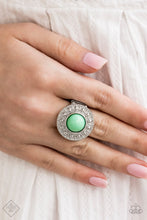 Load image into Gallery viewer, Paparazzi Accessories - Treasure Chest Shimmer - Green Ring
