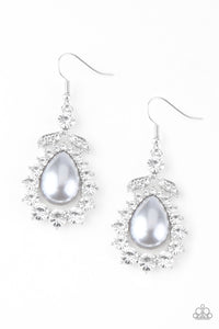 Paparazzi Accessories - Award Winning Shimmer - Silver Earrings