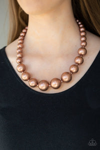 Paparazzi Accessories - Living Up To Reputation - Copper Necklace
