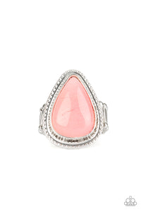 Paparazzi Accessories - Mojave Mist - Pink Ring