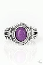 Load image into Gallery viewer, Paparazzi Accessories - Peacefully Peaceful - Purple Ring
