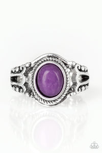 Paparazzi Accessories - Peacefully Peaceful - Purple Ring