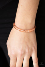 Load image into Gallery viewer, Paparazzi Accessories - Precisely Petite - Copper Bracelet
