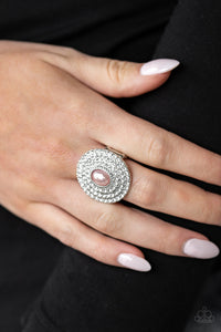 Paparazzi Accessories  - Royal  Ranking - Pink Ring