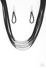 Load image into Gallery viewer, Paparazzi Accessories - Walk The Walkabout - Black Necklace
