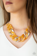Load image into Gallery viewer, Paparazzi Accessories - I Have A Haute Date - Yellow Necklace
