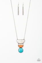 Load image into Gallery viewer, Paparazzi Accessories - Desert Mason - Multi (Turquoise) Necklace

