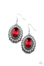 Load image into Gallery viewer, Paparazzi Accessories - Glacial Gardens - Red Earrings
