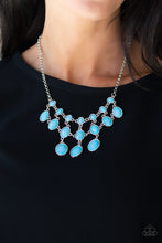 Load image into Gallery viewer, Paparazzi Accessories  - Mermaid Marmalade  - Blue Necklace
