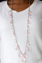 Load image into Gallery viewer, Paparazzi Accessories  - Glow and Steady Wins the Race - Pink Necklace
