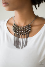 Load image into Gallery viewer, Paparazzi Accessories - Diva-de And Rule - Black (Gunmetal) Necklace
