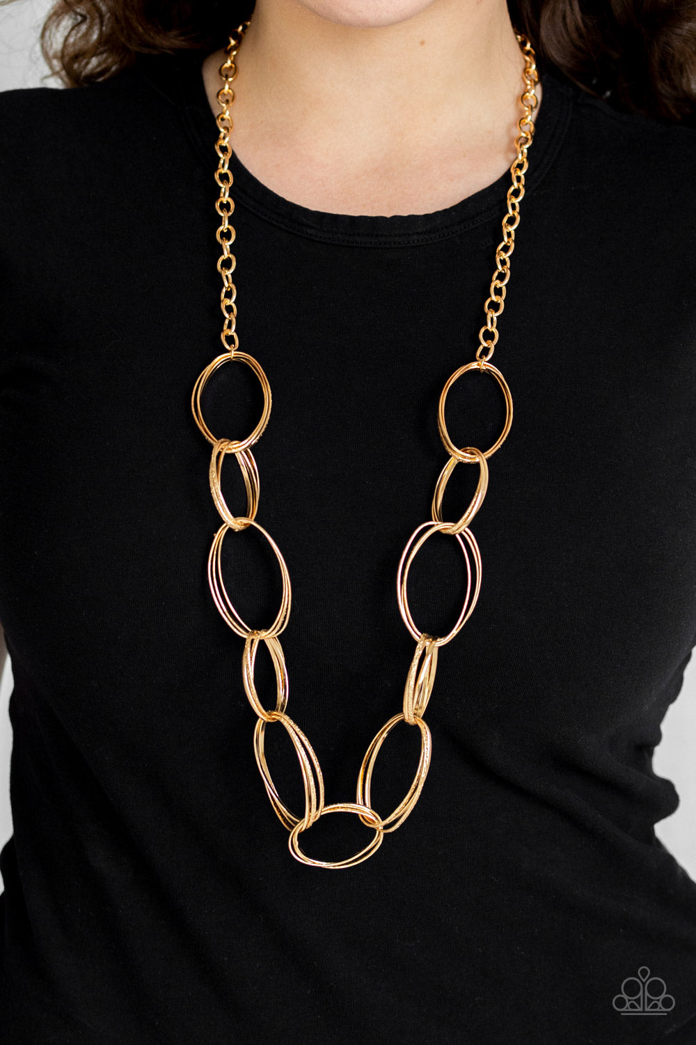 Paparazzi Accessories - Ring Bling - Gold Necklace