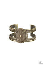 Load image into Gallery viewer, Paparazzi Accessories  - Texture Trade - Brass Bracelet
