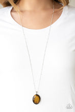 Load image into Gallery viewer, Paparazzi Accessories - Peaceful Glow - Brown Necklace

