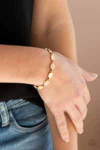 Paparazzi Accessories - Stop And Glow - Gold Bracelet