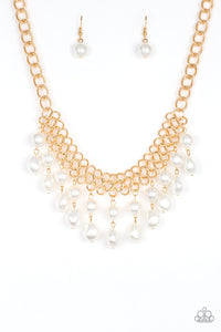 Paparazzi Accessories  - 5th Avenue Fleek  - Gold Necklace