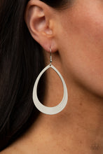 Load image into Gallery viewer, Paparazzi Accessories - Fierce Fundamentals - Silver Earrings
