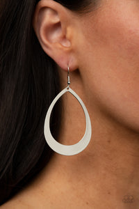 Paparazzi Accessories - Fierce Fundamentals - Silver Earrings