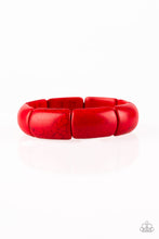 Load image into Gallery viewer, Paparazzi Accessories - Peace Out - Red Bracelet
